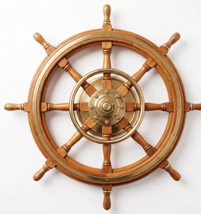 Ship's wheel detail